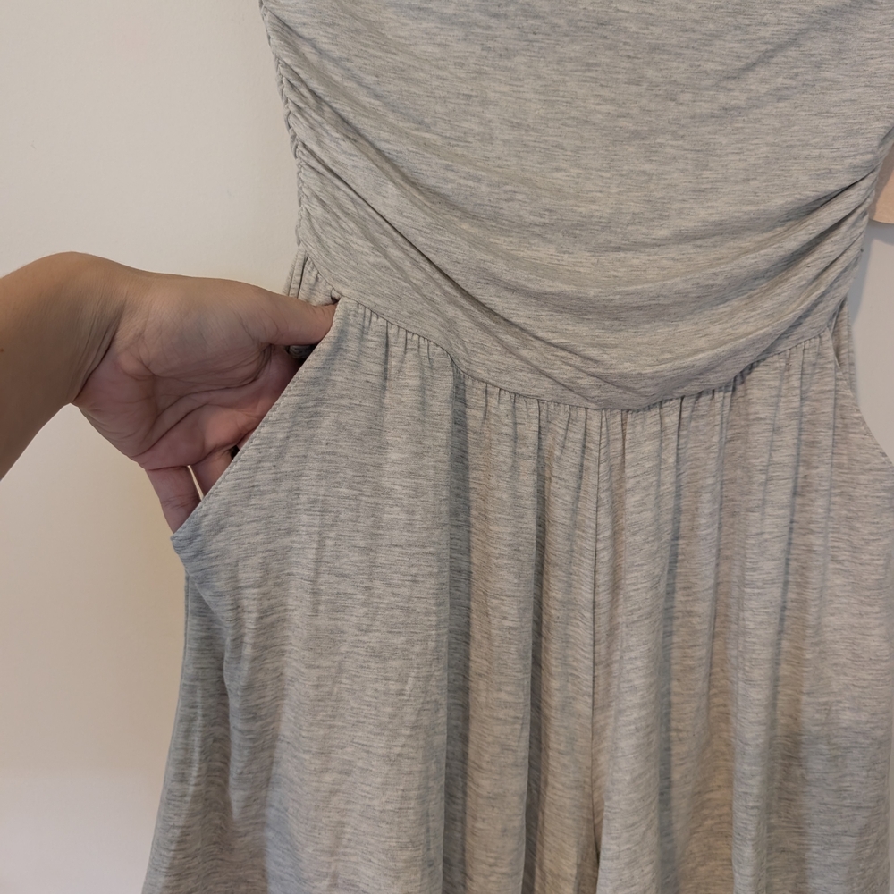NWT Final Touch Light Gray Romper - Picture 2 of 5